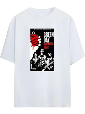 Von Labas Amerıcan Idıot Green Day Unısex Tshırt