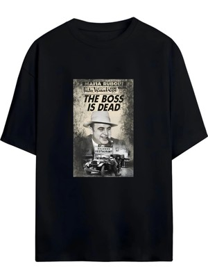 Von Labas Efsanevi Tarz,efsanevi Ikon: Al Capone Hayranlarına Özel Unisex Tişört