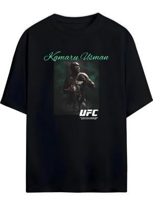 Von Labas Kamaru “the Nigerian Nightmare” Usman Ufc Unısex Oversıze T-Shırt