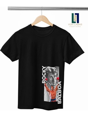 Von Labas Rocky Balboa Unısex Tshırt