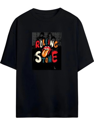 Von Labas ''the Rolling Stones Tişörtüyle Rock'n Roll Ruhunu Yaşa!'' The Rollıng Stones Unısex Pamuklu T-Shırt
