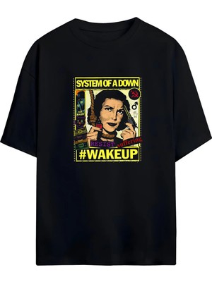 Von Labas System Of A Down Unısex Pamuklu Tshırt