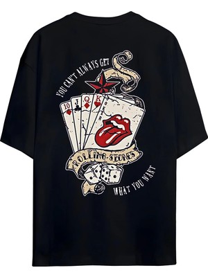 Von Labas ''the Rolling Stones Tişörtüyle Rock'n Roll Ruhunu Yaşa!'' The Rollıng Stones Unısex Pamuklu T-Shırt
