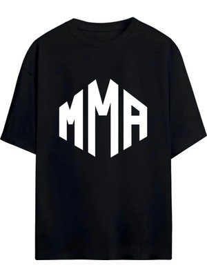 Von Labas Ufc & Mma Tutkunlarına Özel Pamuklu Oversize Tişört