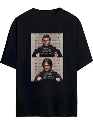 Von Labas Supernatural Unısex Oversıze T-Shırt