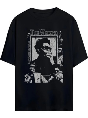 Von Labas The Weeknd Tutkunları Için Tasarladık ! The Weeknd Tasarımlı Unisex &100 Pamuklu T-Shirt