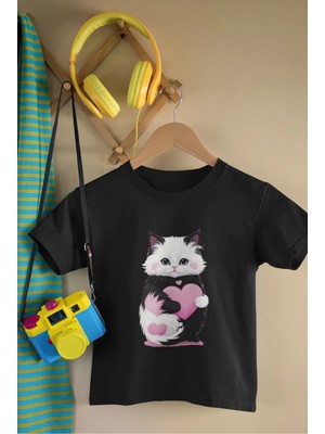 Von Labas Cute Cats Pamuklu Çocuk Tshırt