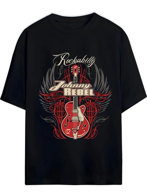 Von Labas For Rock Lovers Unısex Oversıze Tshırt