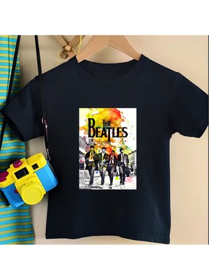 Von Labas The Beatles Pamuklu Çocuk Tshırt