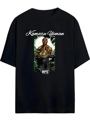 Von Labas Kamaru “the Nigerian Nightmare” Usman Ufc Unısex Oversıze T-Shırt