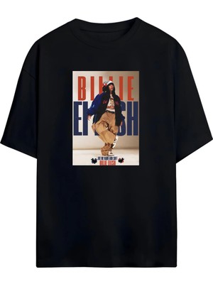 Von Labas B. Eılısh Tasarımlı Unısex Yeni Sezon Oversıze Pamuklu T-Shırt