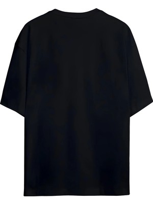 Von Labas Doctor Who Tasarımlı Unısex Oversıze Pamuklu Tshırt