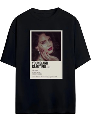 Von Labas Lana Del Rey Album Covers Unısex Tshırt