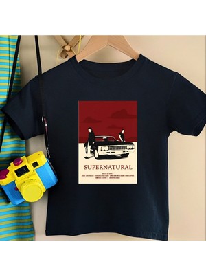 Von Labas Supernatural Pamuklu Çocuk Tshırt