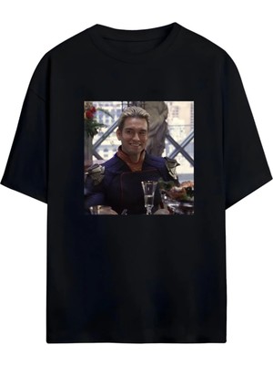 Von Labas The Boys Homelander Unısex Oversıze T-Shırt