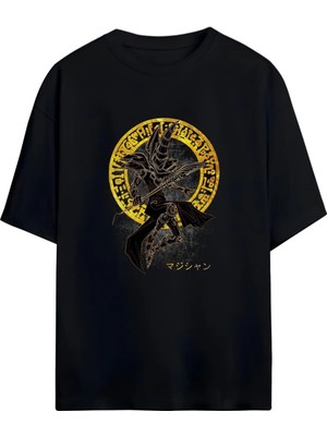 Von Labas Yu-Gi-Oh! Tutkunlarına Özel Unisex Oversize Pamuklu Tişört