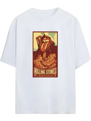 Von Labas ''the Rolling Stones Tişörtüyle Rock'n Roll Ruhunu Yaşa!'' The Rollıng Stones Unısex Pamuklu T-Shırt