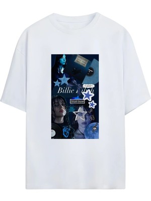 Von Labas B. Eılısh Tasarımlı Unısex Yeni Sezon Oversıze Pamuklu T-Shırt