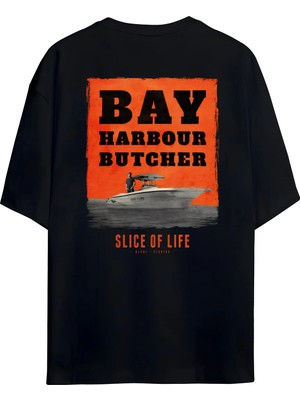 Von Labas Dexter Unısex Oversıze Pamuklu T-Shırt (Sırt ve Göğüs Tasarımlı)