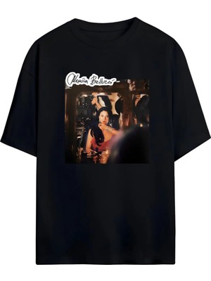 Von Labas Monica Bellucci Tasarımlı Rahat Kesim Pamuklu Unisex Tişört