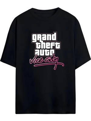Von Labas Gta - Grand Theft Auto Unısex Pamuklu Tshırt