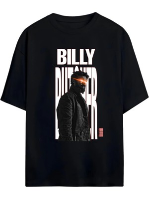 Von Labas The Boys Bılly Butcher Tasarımlı Unısex Oversıze Pamuklu T-Shırt