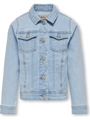 Only Konsara Lıght Blue Dnm Jacket Noos Kız Çocuk Mavi Mont - 15202794