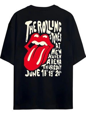 Von Labas ''the Rolling Stones Tişörtüyle Rock'n Roll Ruhunu Yaşa!'' The Rollıng Stones Unısex Pamuklu T-Shırt
