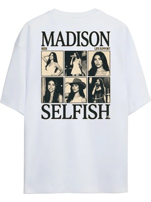 Von Labas Madison Beer Life Support Vintage Tasarım Unisex Pamuklu Tshirt