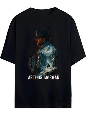 Von Labas Arthur Morgan Red Dead Redemptıon Yüksek Baskı Kaliteli Unısex Pamuklu T-Shırt
