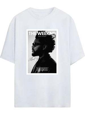 Von Labas The Weeknd Tutkunları Için Tasarladık ! The Weeknd Tasarımlı Unisex &100 Pamuklu T-Shirt