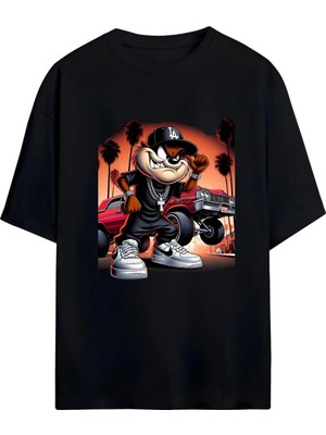 Von Labas Taz The Tasmanıan Devıl Unısex Pamuklu Tshırt