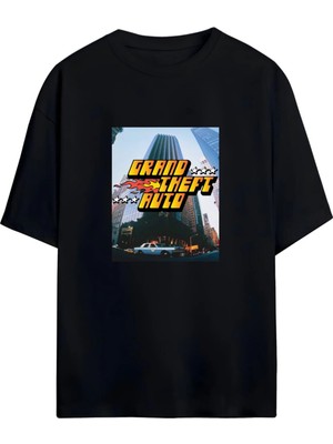 Von Labas Gta - Grand Theft Auto Unısex Pamuklu Tshırt