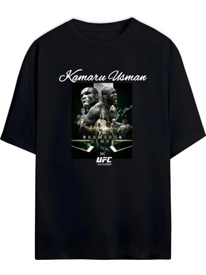 Von Labas Kamaru “the Nigerian Nightmare” Usman Ufc Unısex Oversıze T-Shırt