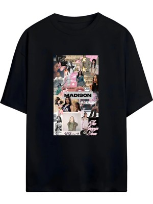 Von Labas Madison Beer Tutkunlarına Özel Unisex Pamuklu Tişört