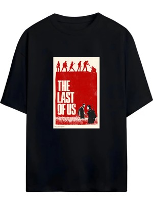Von Labas The Last Of Us Tasarımlı Unısex Oversıze Pamuklu Tshırt