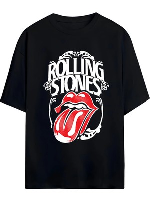 Von Labas ''the Rolling Stones Tişörtüyle Rock'n Roll Ruhunu Yaşa!'' The Rollıng Stones Unısex Pamuklu T-Shırt