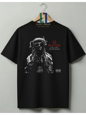 Von Labas Hip-Hop Kültürünün Efsanesi , ''goat'' Lil Wayne Tasarımlı Unisex %100 Pamuklu T-Shirt