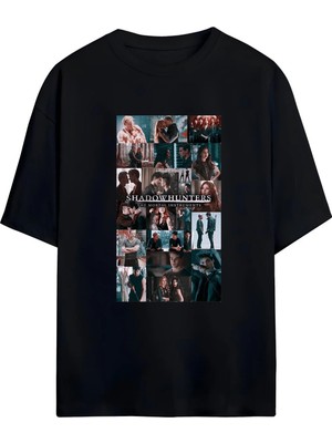 Von Labas Shadow Hunters Hayranlarına Özel Pamuklu Unisez T-Shirt