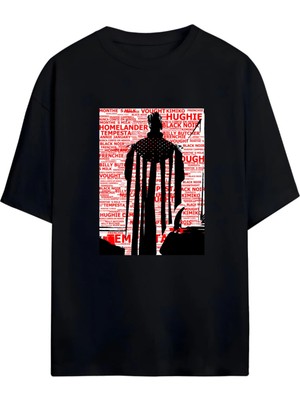 Von Labas The Boys Homelander Unısex Oversıze T-Shırt