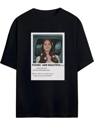 Von Labas Lana Del Rey Album Covers Unısex Tshırt