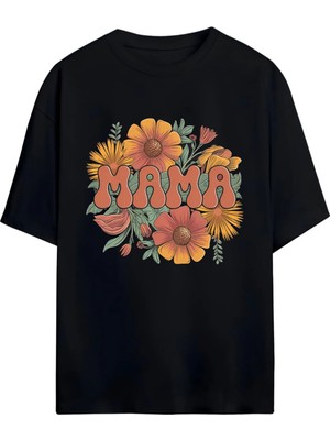 Von Labas Annelerimiz Için Sevgi Dolu Pamuklu Tişört