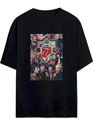 Von Labas ''the Rolling Stones Tişörtüyle Rock'n Roll Ruhunu Yaşa!'' The Rollıng Stones Unısex Pamuklu T-Shırt