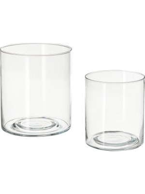 IKEA Pılfınk Saydam Cam Mumluk