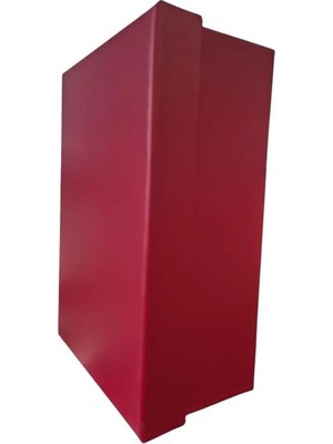 Pin  No:6 Bordo Dikdörtgen Hediye Kutusu 29X21,5X12,2 Cm- Tekli