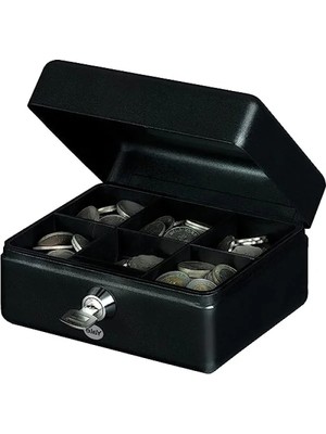 Esranın Dünyası Portatif Bozuk Para Kutusu, Siyah, Kolay Kullanım