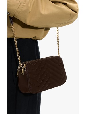 Parfois Kadın Zincir Askılı Kapitone Dikişli Çapraz Çanta