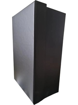 Pin No:2 Siyah Dikdörtgen Hediye Kutusu 20,5X14,5X8,3 - Tekli