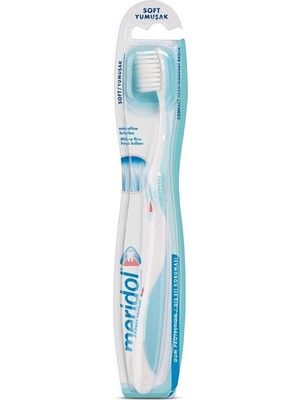 Meridol Soft Yumuşak Diş Fırçası Mikro Fino Fırça Kılları ile Etkili Temizlik