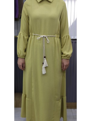 Kado Beli Büzgülü Yağ Yeşili